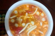 家常美食，娃娃菜海鲜菇丸子汤的做法（健康美味，老少皆宜的丸子汤）