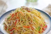 肉炒三丝的做法（健康营养的自制菜肴）