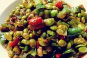 肉末炒毛豆米，美味又健康
