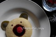 熊猫小熊蒸蛋糕，做法详解！（轻松制作，萌趣十足！）
