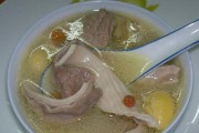 白果腐竹猪肚汤的营养与做法