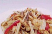 彩椒炒鲜鱿，营养美味又简单（学会这道菜，让你成为一位厨艺高手）
