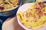 家常美味，土豆青椒火腿饼的制作方法（简单易学，健康营养，让你大快朵颐）