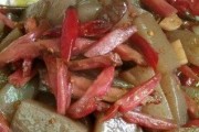 香辣豆豉炒魔芋的制作方法（口感鲜美，简单易做）