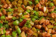 美味的蒸豇豆（丰富口感，营养丰富）