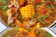 杏鲍菇炖排骨，美味又养生（家常菜谱，一锅搞定的健康美食）