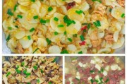 美味可口，营养丰富的虾条猪血菜花羮（一道家常菜，让你健康有味！）