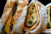 学会制作美味小葱鸡蛋煎饼（口感香脆的早餐佳品，）